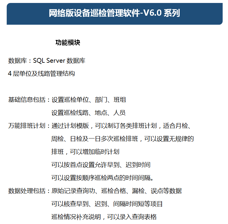 網絡版設備巡檢管理(lǐ)軟件-V6.0系列(圖1)