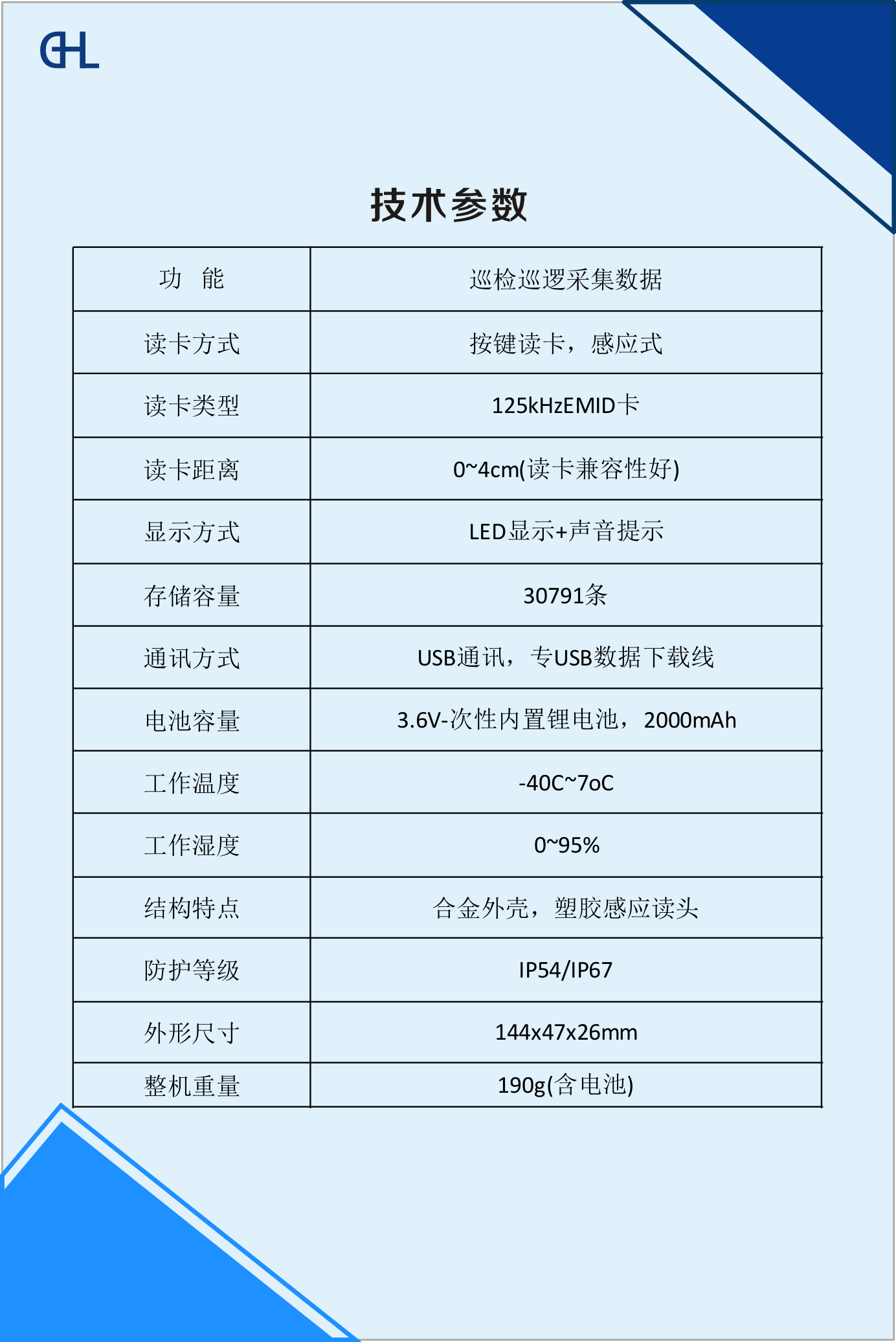 CHL-6000C精典巡更棒（帶顯示）(圖2)